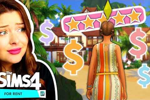 I Tried Running a 5-STAR Luxury Resort in The Sims 4 For Rent?