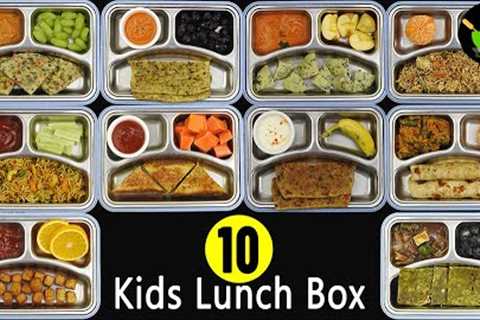 10 Kids Lunch Box Recipes Vol-12 | Quick & Easy Lunch Box Ideas | Indian Lunch Box Recipes |..