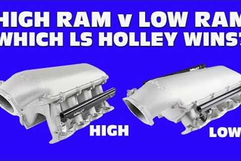 7700-RPM JUNKYARD 5.3L LS INTAKE TEST. HI RAM VS LOW RAM-WHICH HOLLEY LS INTAKE MAKES THE MOST HP?