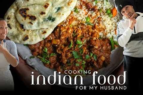 Will My Husband Like My Indian Food? #curry #chanamasala #vegan