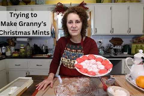 Epic Fail at Making Christmas Mints & Talking to Granny on the Phone