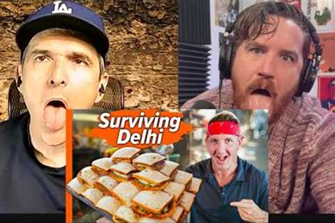 How India Survives without Meat!! Delhi''s Anti-Meat Street Food!! REACTION!!