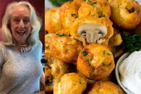 Fresh Fried Mushrooms | Cooking With Brenda Gantt 2023