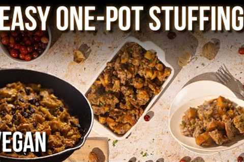 The Best Vegan Stuffing Recipe | One Pot + Delicious