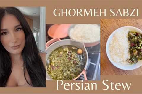 How to make Ghormeh Sabzi ~ Persian Stew