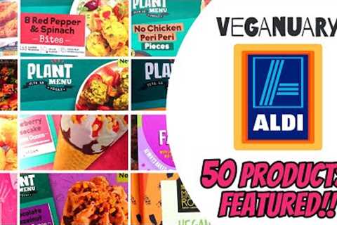 ALDI Veganuary Bits n Things - #veganuary #veganuary2024