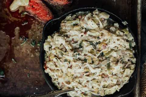 Creamed Leeks Recipe