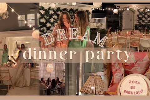 HOST WITH ME | dream planning dinner party 💭