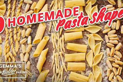 How to Make 9 Handmade Pasta Shapes