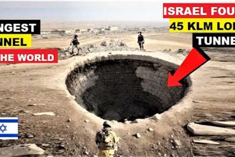 ISRAEL. JUBILATION IN ISRAEL AS IDF & ISRAELI INTELLIGENCE FOUND A NEW 45 KLM TUNNEL NEAR..