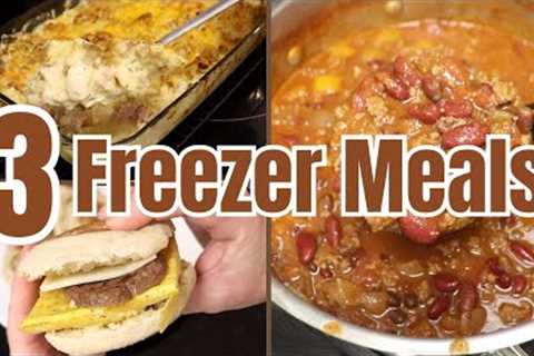 DELICIOUS FREEZER MEALS | MEAL PREP FOR NEW BABY!