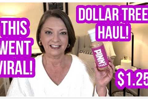 DOLLAR TREE HAUL | SO WEIRD!! | This Went Viral | NEW FINDS | $1.25 | THE DT NEVER DISAPPOINTS 😁