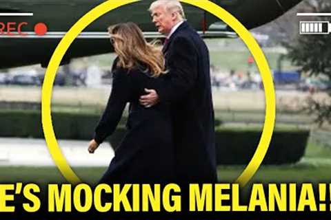 Trump Tries to HUMILIATE Melania as She REFUSES to be Near Him