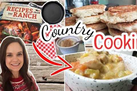 Country Chicken Chowder, Fried Cornbread, & Homemade Rice Pudding | Southern Cooking Videos