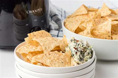 Crockpot Spinach Artichoke Dip