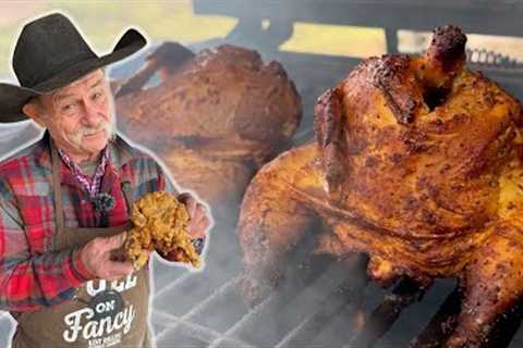 Level Up Your Chicken Game: Smoked and Crispy Fried Chicken Recipe