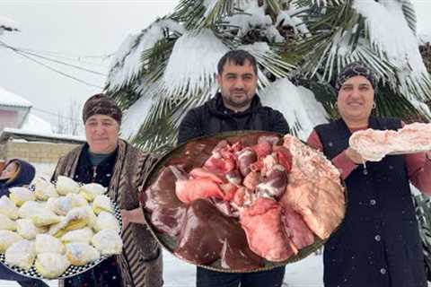 WINTER, SNOW, COLD | A UNIQUE RECIPE THAT EQUALS MILLIONS! RELAXING VILLAGE LIFE