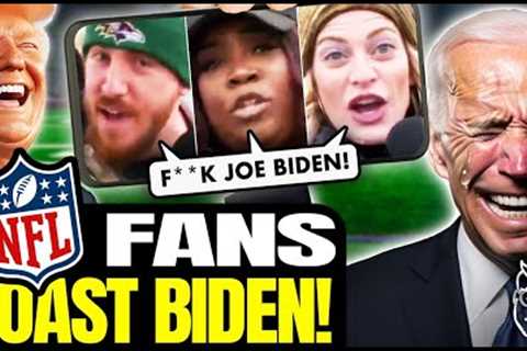 Reporter Left in SHOCK as Blue State NFL Fans TURN On Joe: F*** Biden, Bring Back TRUMP!''🔥🇺🇸