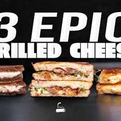 3 EPIC GRILLED CHEESE SANDWICHES THAT YOU'RE ABOUT TO BE RUNNING TO MAKE... | SAM THE COOKING GUY