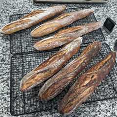 Maurizio's Sourdough Baguettes. The tell will be the crumb