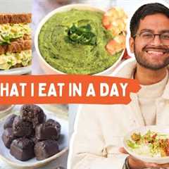 WHAT I EAT IN A DAY 💁🏻‍♂️ | TRYING TO EAT HEALTHY IN 2024  | SHIVESH BHATIA