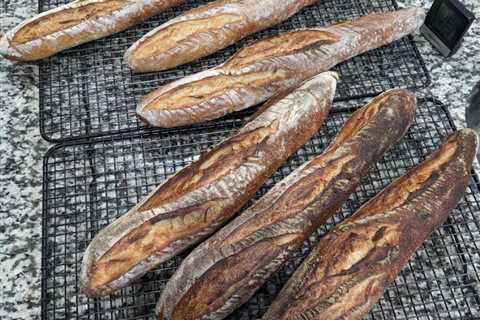 Maurizio's Sourdough Baguettes. The tell will be the crumb