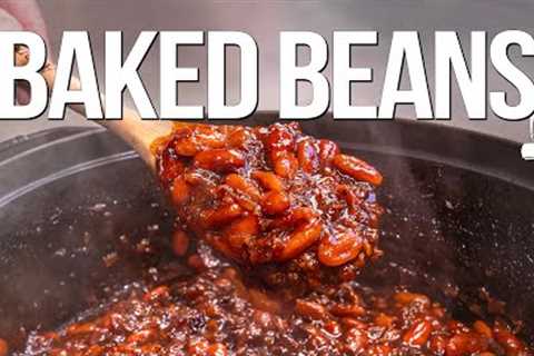 PROPER SOUTHERN BAKED BEANS (MAYBE THE BEST BBQ SIDE DISH!) | SAM THE COOKING GUY