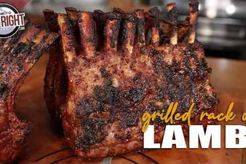 How to Grill a PERFECT Medium Rare Rack of Lamb with a Pepper Jelly Glaze