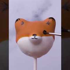 Indulge in adorable sweetness with these fox cake pops!