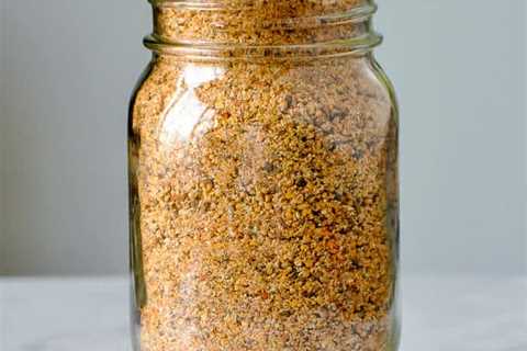 Homemade Montreal Steak Spice. Less expensive plus you control the salt level.