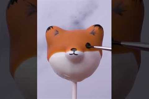 Indulge in adorable sweetness with these fox cake pops!