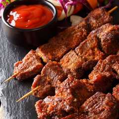 Beef Suya Skewers