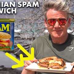 Gordon Ramsay Makes a Spam Sandwich?!?!