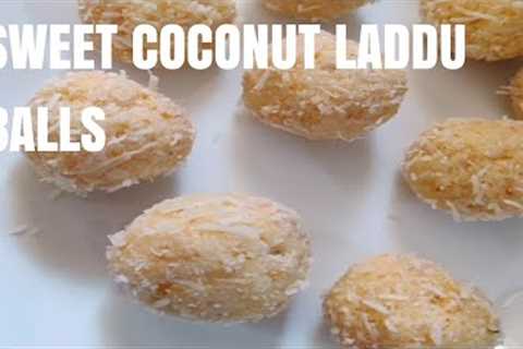 Coconut Laddu Recipe with Condensed Milk || No Bake Desserts || LifewithHana1