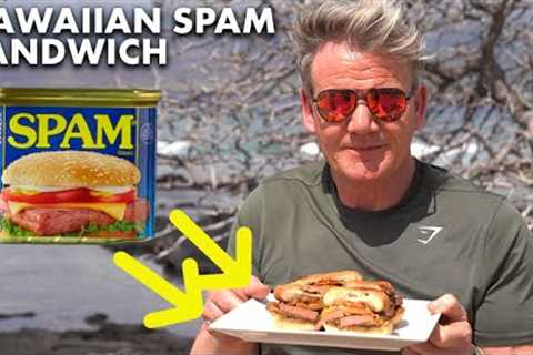 Gordon Ramsay Makes a Spam Sandwich?!?!