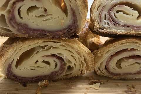 Underfermented vs raw sourdough croissant