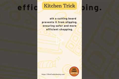 🔪 Secure Cutting Board