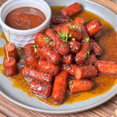 Smoked Hot Dog Burnt Ends