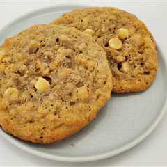 White Chocolate Peanut Butter Oatmeal Cookies - Wicked Handy