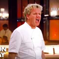 IT'S F***ING RAW! | Hell's Kitchen | Gordon Ramsay