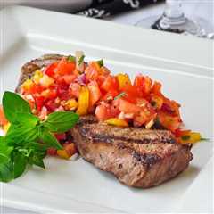 Mexican Spiced Steak with Sweet Pepper Salsa