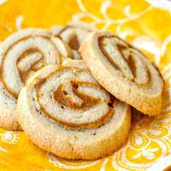 Pumpkin Pie Pinwheel Cookies