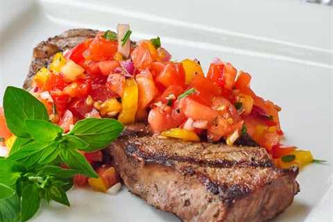 Mexican Spiced Steak with Sweet Pepper Salsa