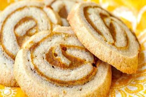 Pumpkin Pie Pinwheel Cookies