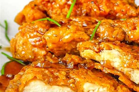 Double Crunch Honey Garlic Chicken Breasts