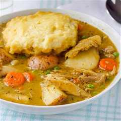 Drumstick Stew with Summer Savoury Gravy