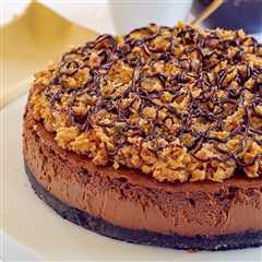 German Chocolate Cheesecake