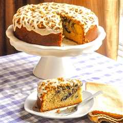 Blueberry Swirl Coffee Cake