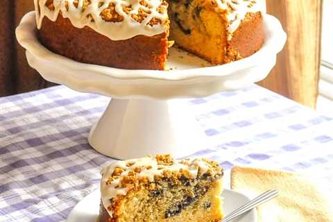 Blueberry Swirl Coffee Cake