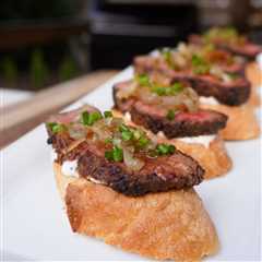 Grilled Steak Crostini